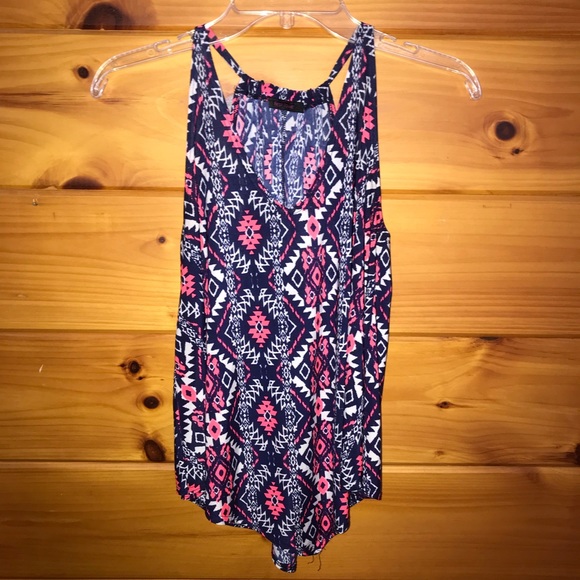 ✰ Patterned Racerback Tank Top ✰ - Picture 2 of 4